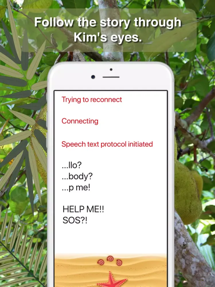 Kims Lifeline: creepy travel iPad 應用截圖