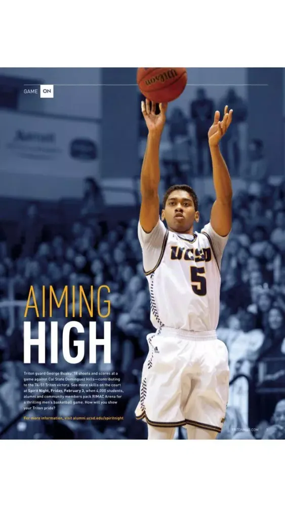 Screenshot di Triton Magazine - UC San Diego
