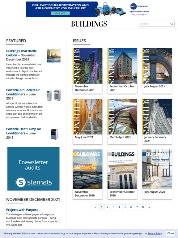 Ảnh chụp màn hình của BUILDINGS Facility Management iPad 