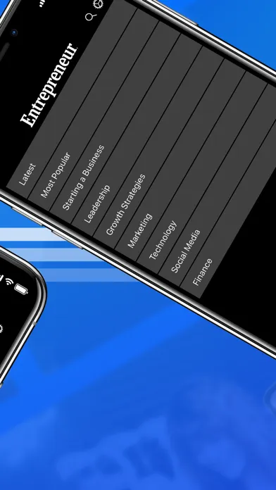 Entrepreneur Magazine Screenshots