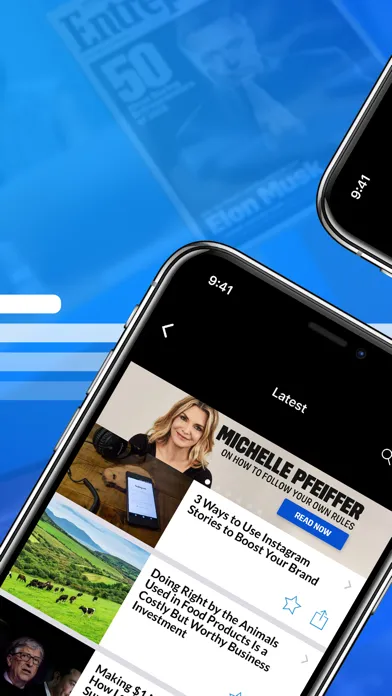 Entrepreneur Magazine Screenshots