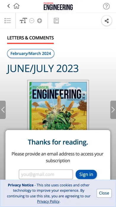 Mechanical Engineering Mag سکرین شاٹس