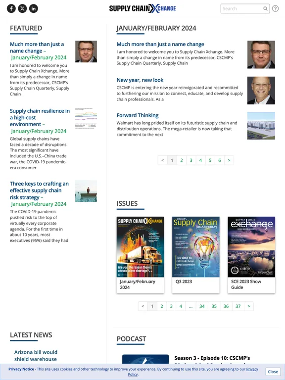 Supply Chain Xchange iPad 应用截图