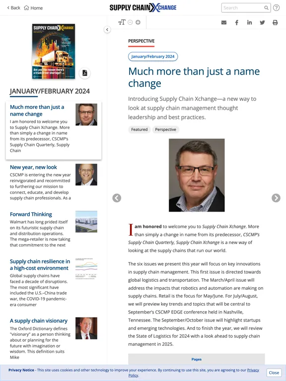 Supply Chain Xchange iPad 应用截图
