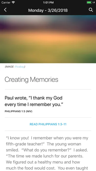 Upper Room Daily Devotional Screenshots