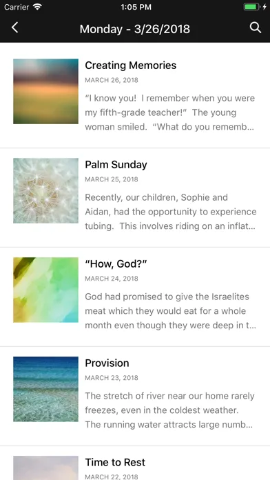 Upper Room Daily Devotional Screenshots