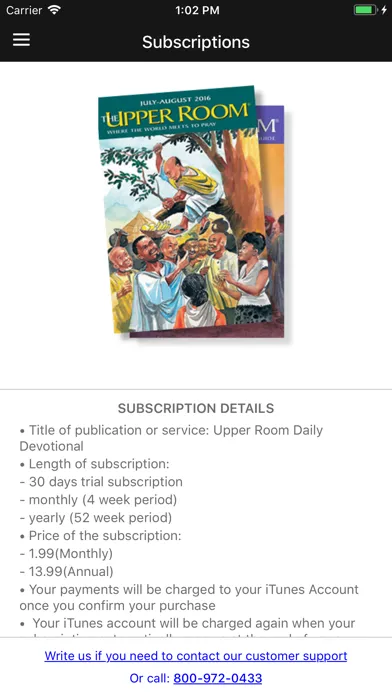 Upper Room Daily Devotional Screenshots