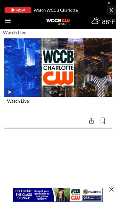 WCCB Charlotte Screenshots