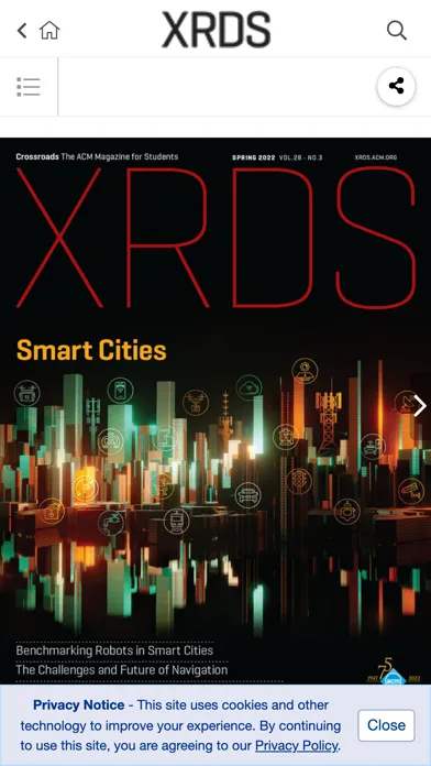 ACM XRDS 스크린샷