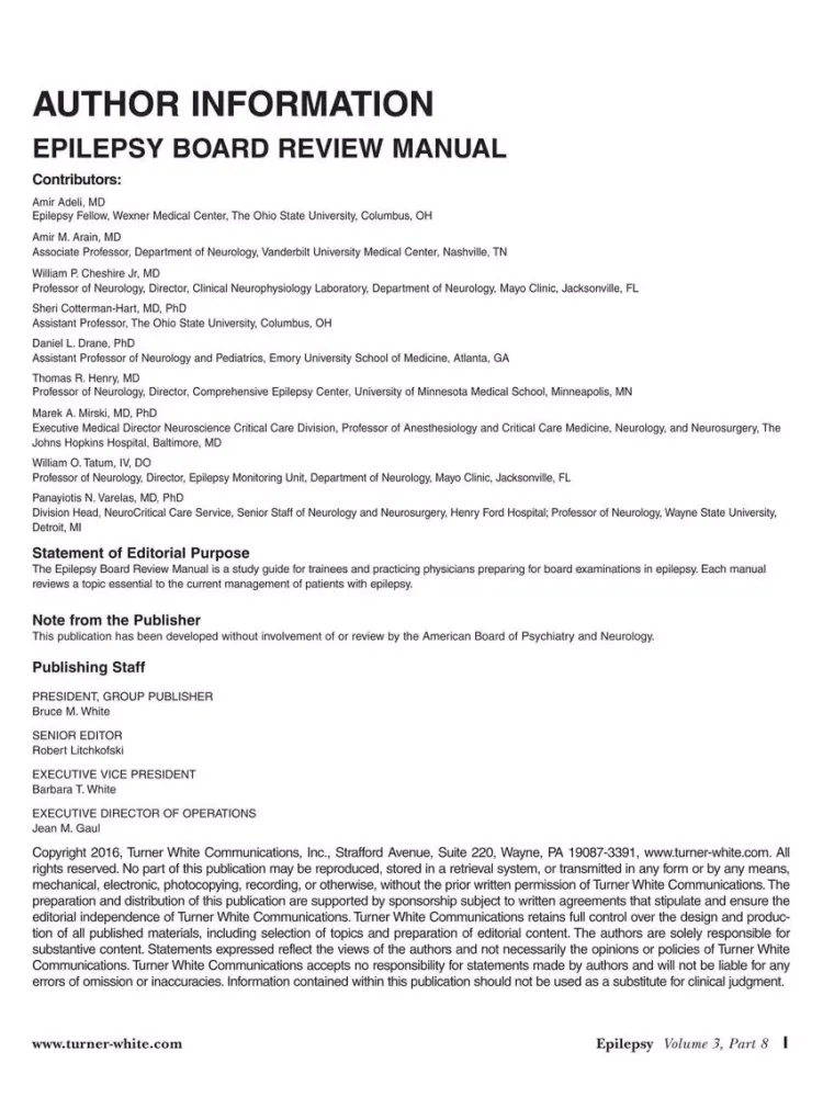 تصاویر Epilepsy Board Review Manual iPad 