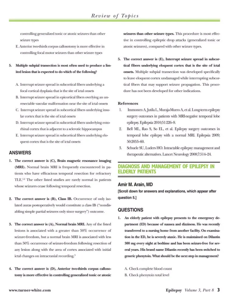 تصاویر Epilepsy Board Review Manual iPad 