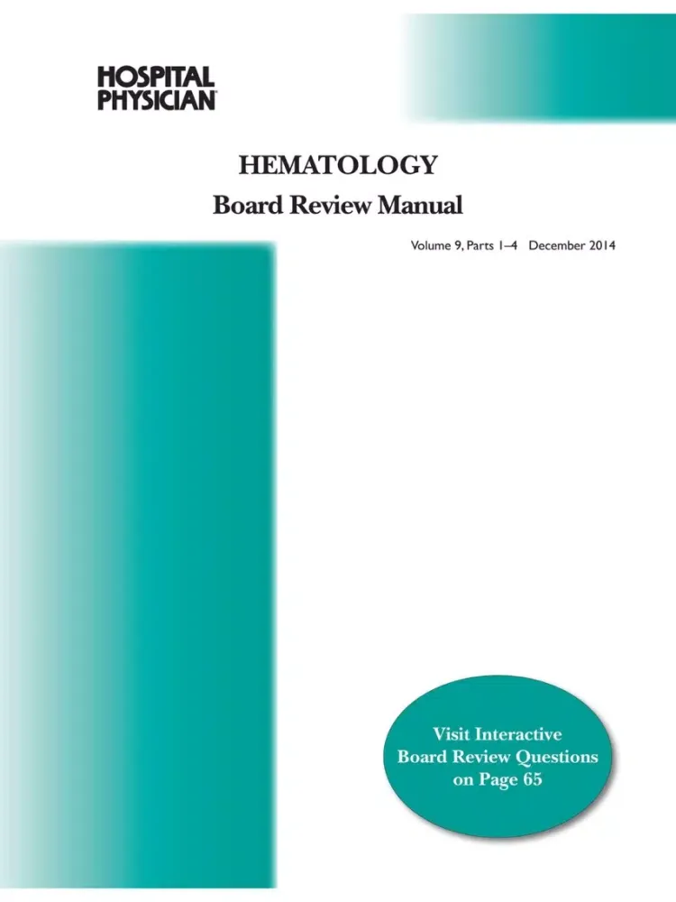 Zrzuty ekranu Hematology Board Review Manual iPad 