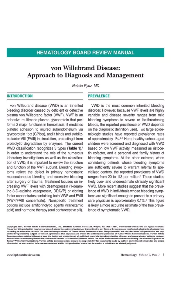 Zrzuty ekranu Hematology Board Review Manual