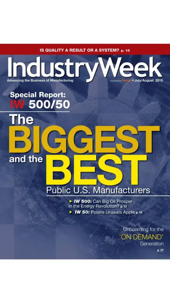 IndustryWeek Magazine: manufacturing news, insights, best practices Screenshots