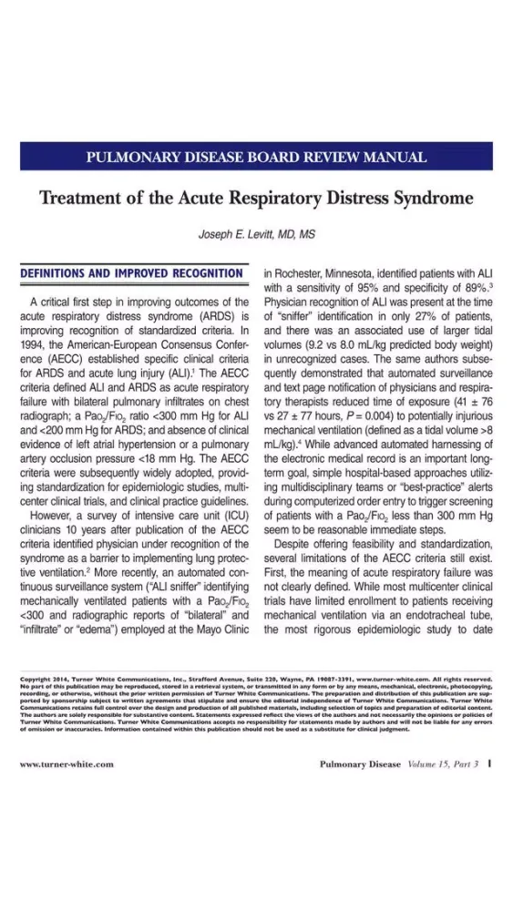 Screenshot di Pulmonary Board Review