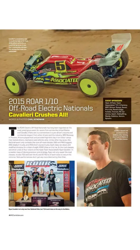 RC Car Action magazine 스크린샷