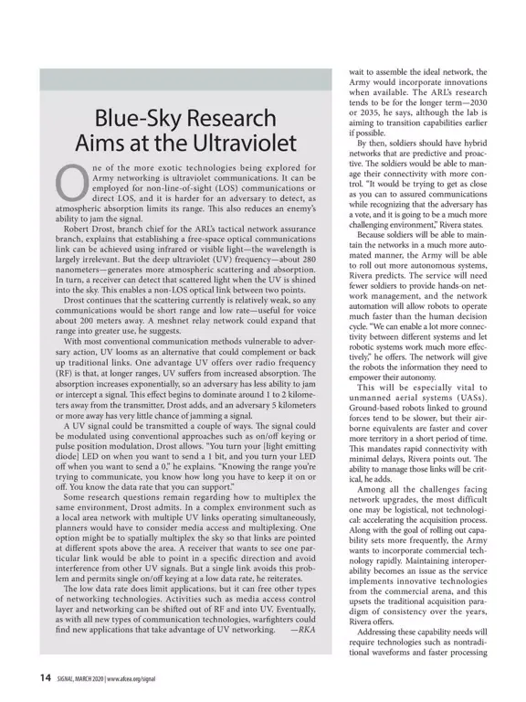 Screenshot di SIGNAL Magazine iPad