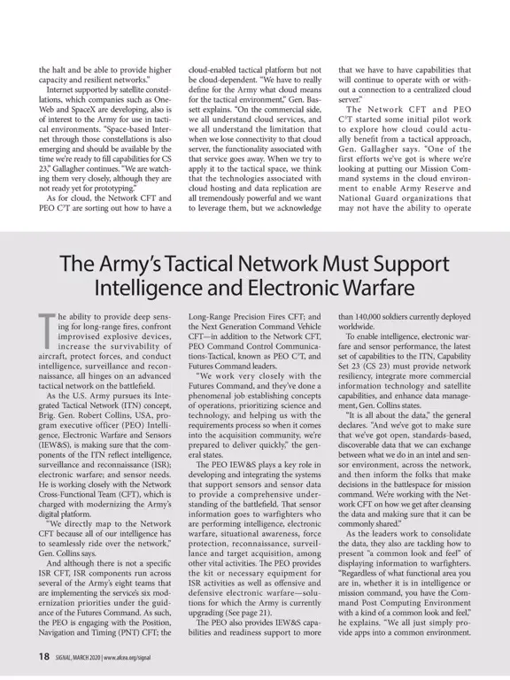 Screenshot di SIGNAL Magazine iPad