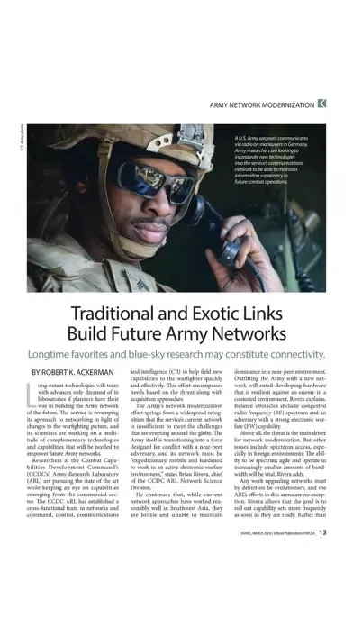 Screenshot di SIGNAL Magazine