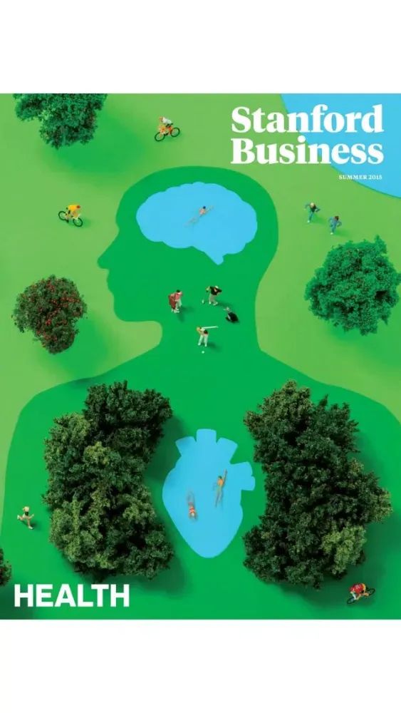 Zrzuty ekranu Stanford Business Magazine
