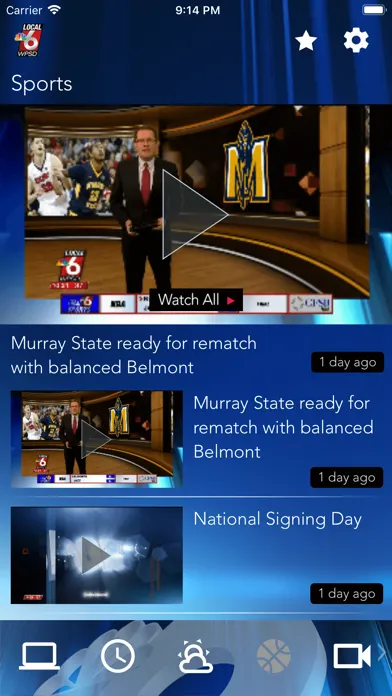 ภาพหน้าจอของ WPSD Local 6 News
