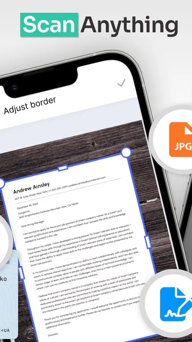 Capturas de tela do PDF Maker : Doc Scanner & OCR