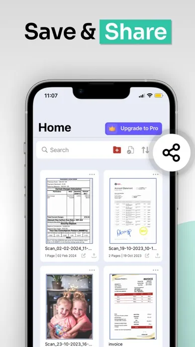 Capturas de tela do PDF Maker : Doc Scanner & OCR