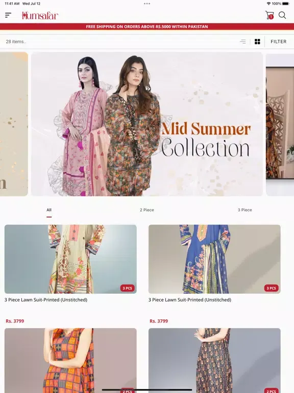 Humsafar Textile iPad  Screenshots