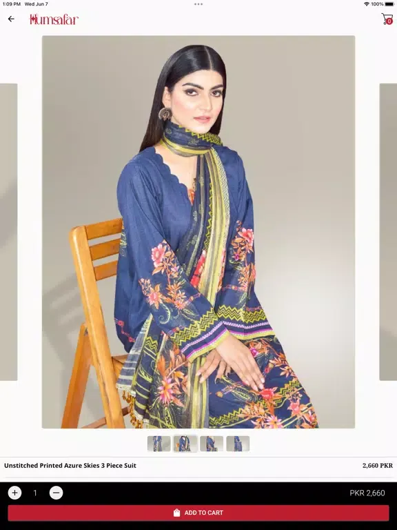 Humsafar Textile iPad  Screenshots
