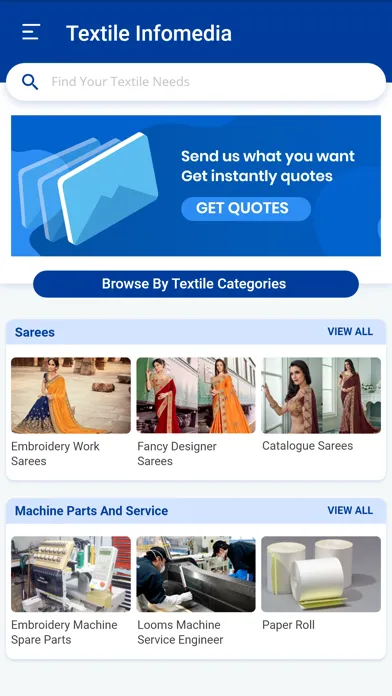 Textile Infomedia - B2B portal Ekran Görüntüleri