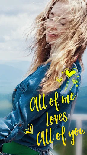 Text on pictures - Write words Screenshots