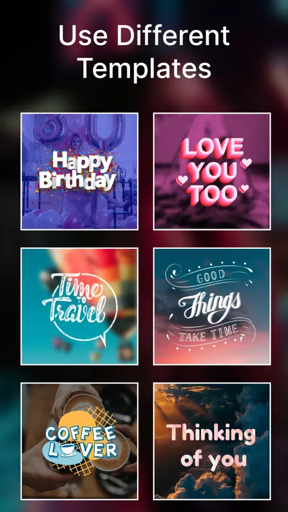 Text On Photo AI Photo Editor Screenshots