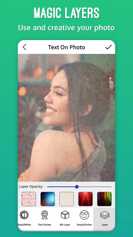 Capturas de pantalla de Text On Photo - Photo Editor