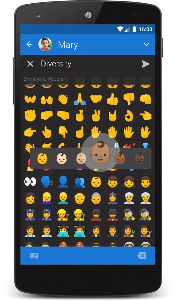 Textra Emoji - iOS Style Screenshots