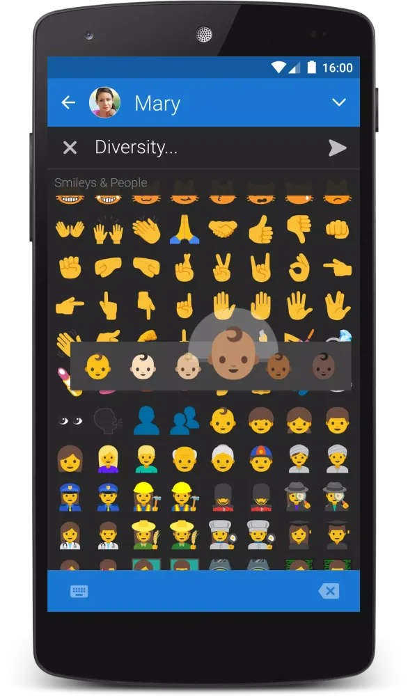 Textra Emoji - Android Blob Style应用截图