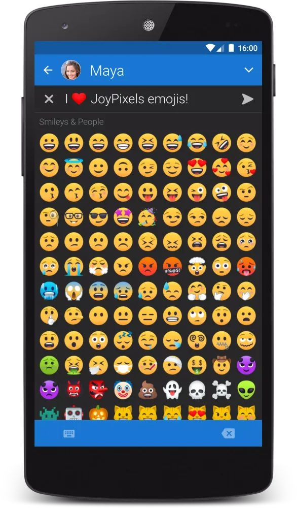 Textra Emoji - Emoji One Style Screenshots
