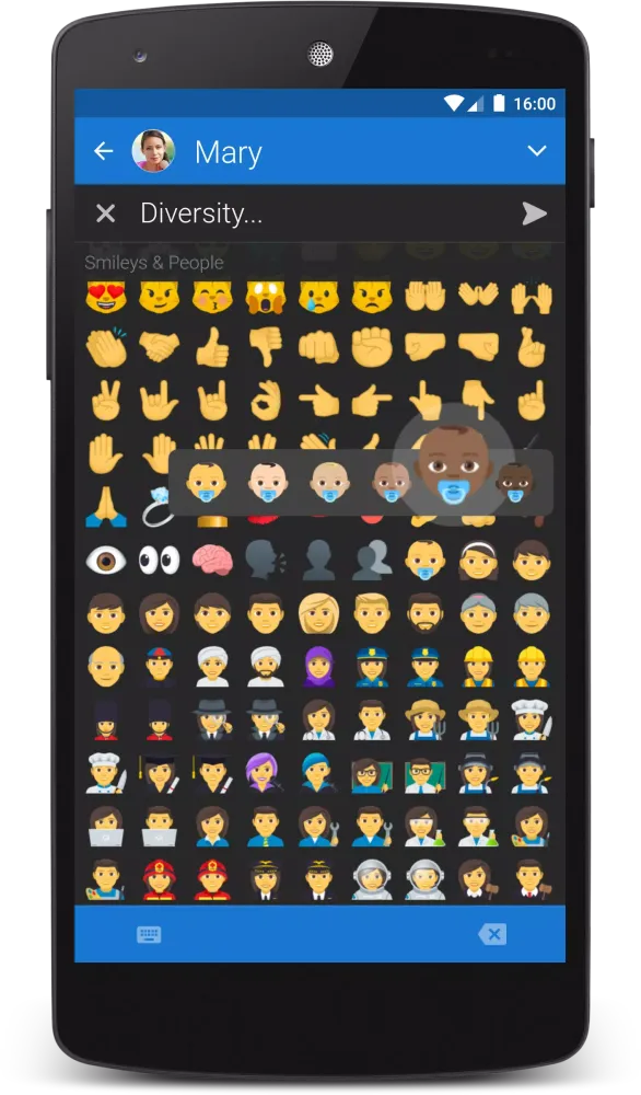 Textra Emoji - Emoji One Style Screenshots