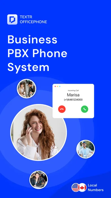 Textr Office Phone - PBX Phone Screenshots