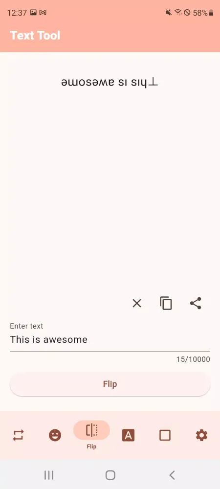 Text Repeater & Reverse Text Screenshots