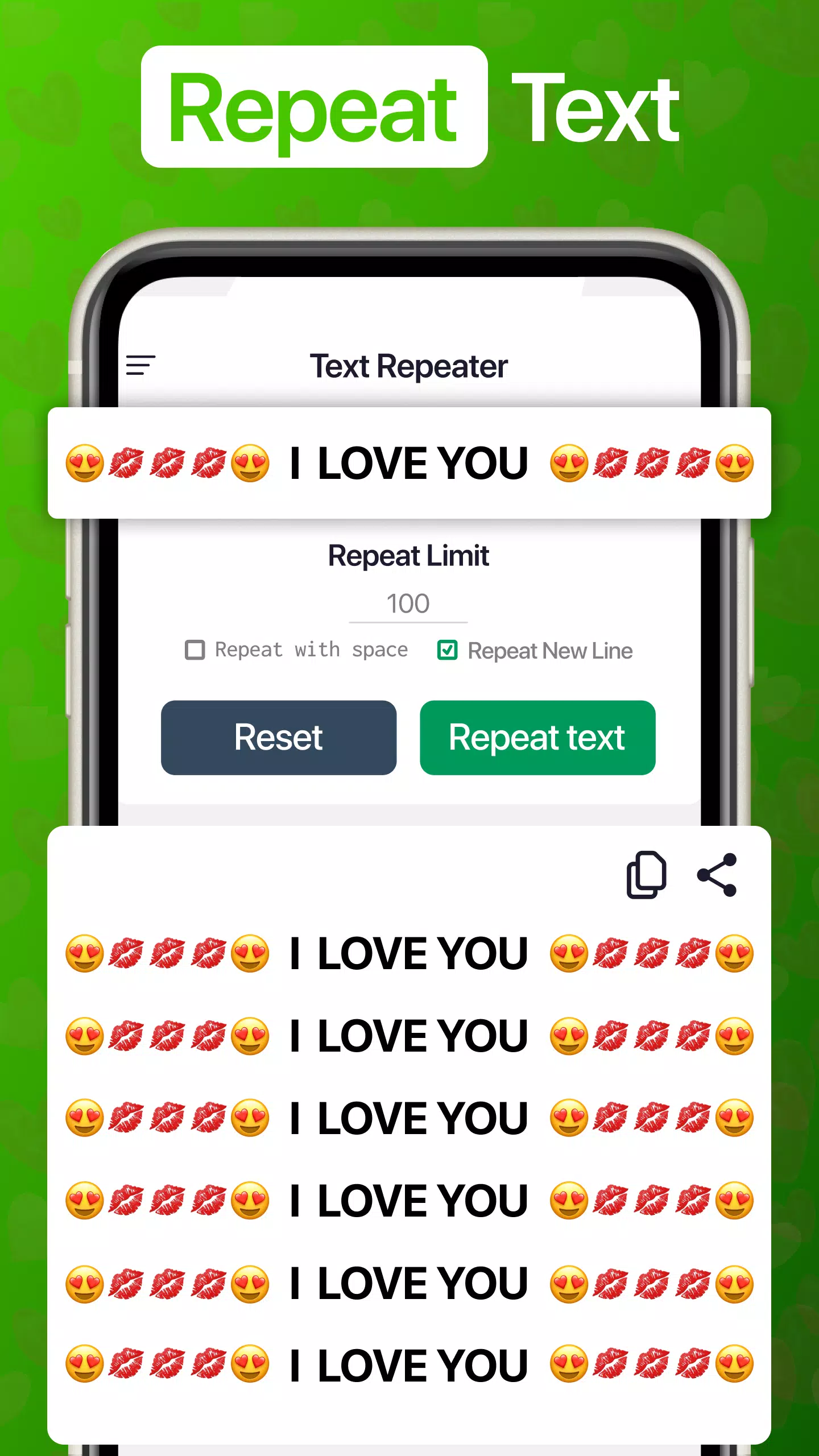 Stylish Text: Text Repeater Screenshots