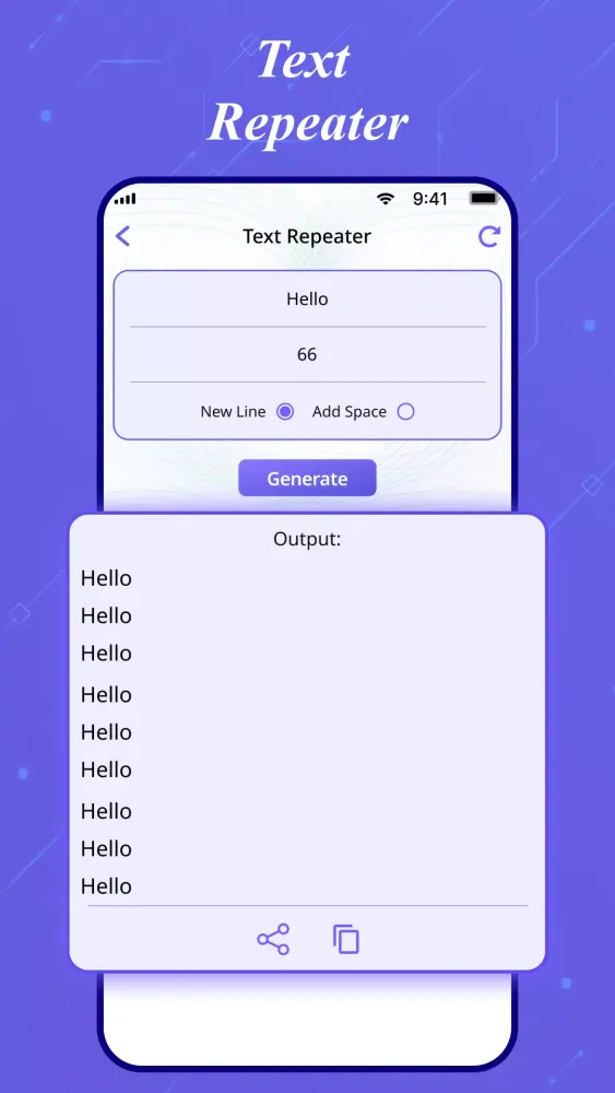 Text Repeater应用截图
