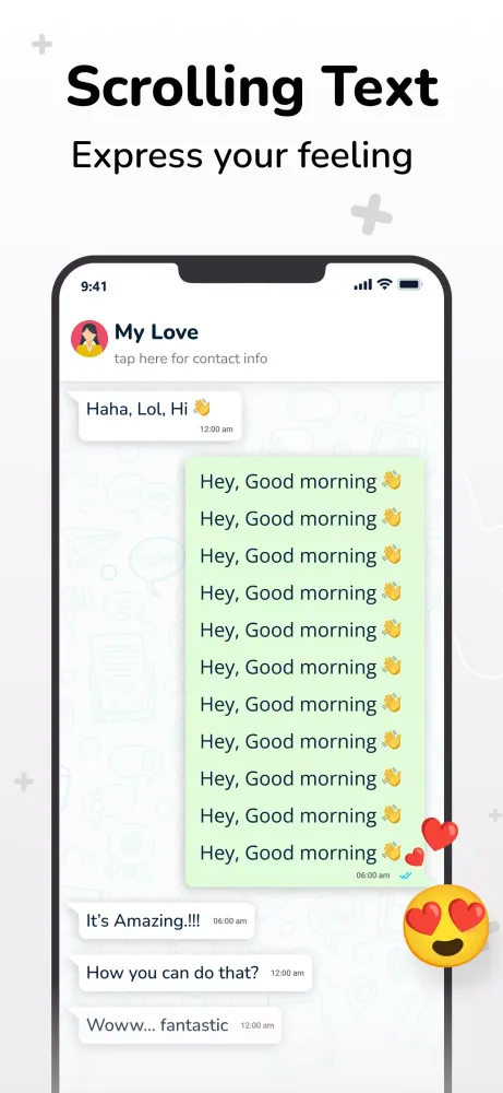 Zrzuty ekranu Text Repeater