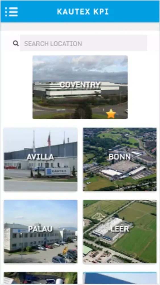 Captures d'écran de KPI Mobile
