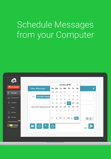 Send SMS/MMS Messages from PC Screenshots
