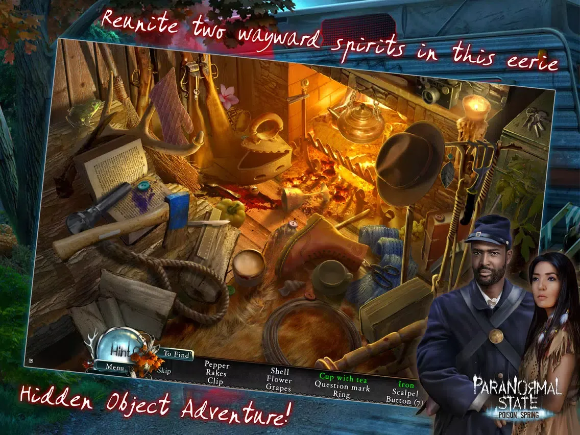 Ảnh chụp màn hình của Paranormal State: Poison Spring - A Hidden Object Adventure iPad 