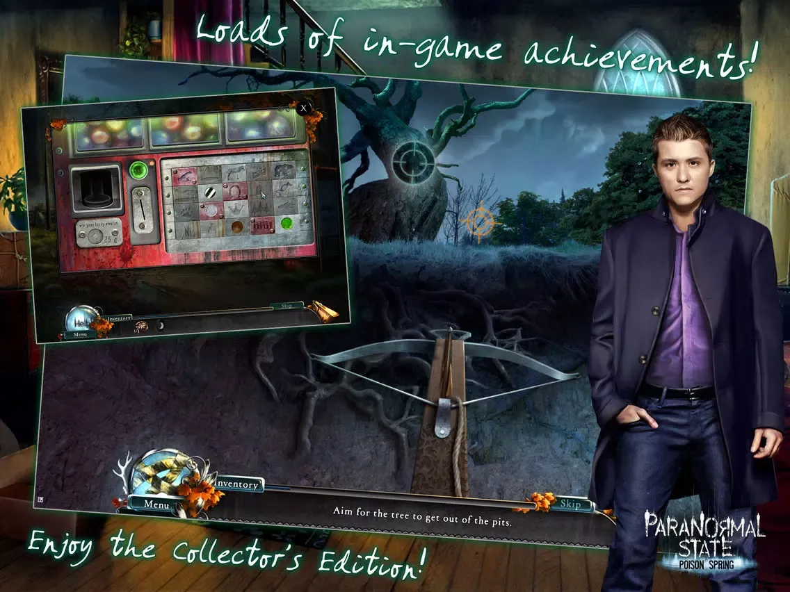 Ảnh chụp màn hình của Paranormal State: Poison Spring - A Hidden Object Adventure iPad 