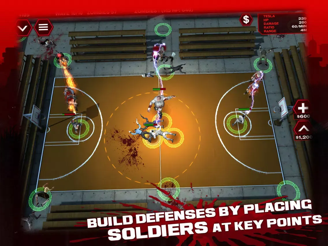 تصاویر Zombie Defense: Battle for Survival iPad 