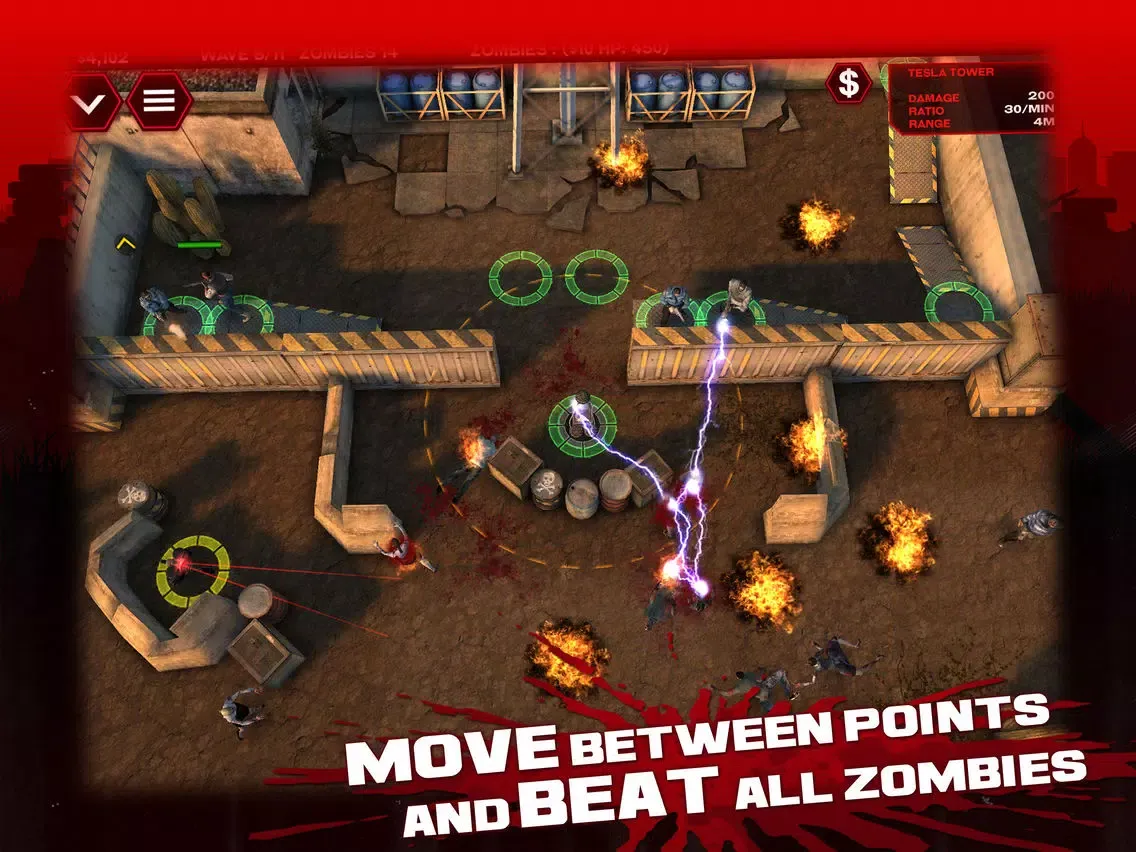 تصاویر Zombie Defense: Battle for Survival iPad 