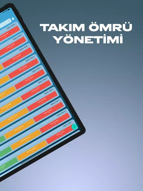 Takım Ömrü iPad  스크린샷