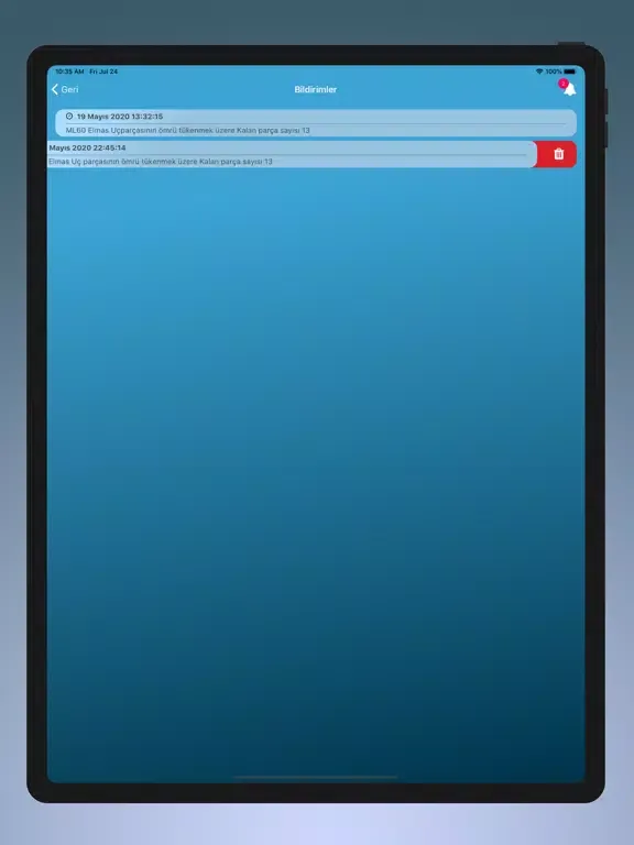 Takım Ömrü iPad  스크린샷